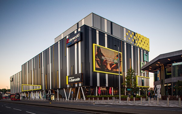 Photo of outside of Cineworld from street level